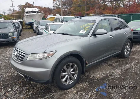 2008 Infiniti Fx35 из США, поврежденный, VIN JNRAS08W08X207725